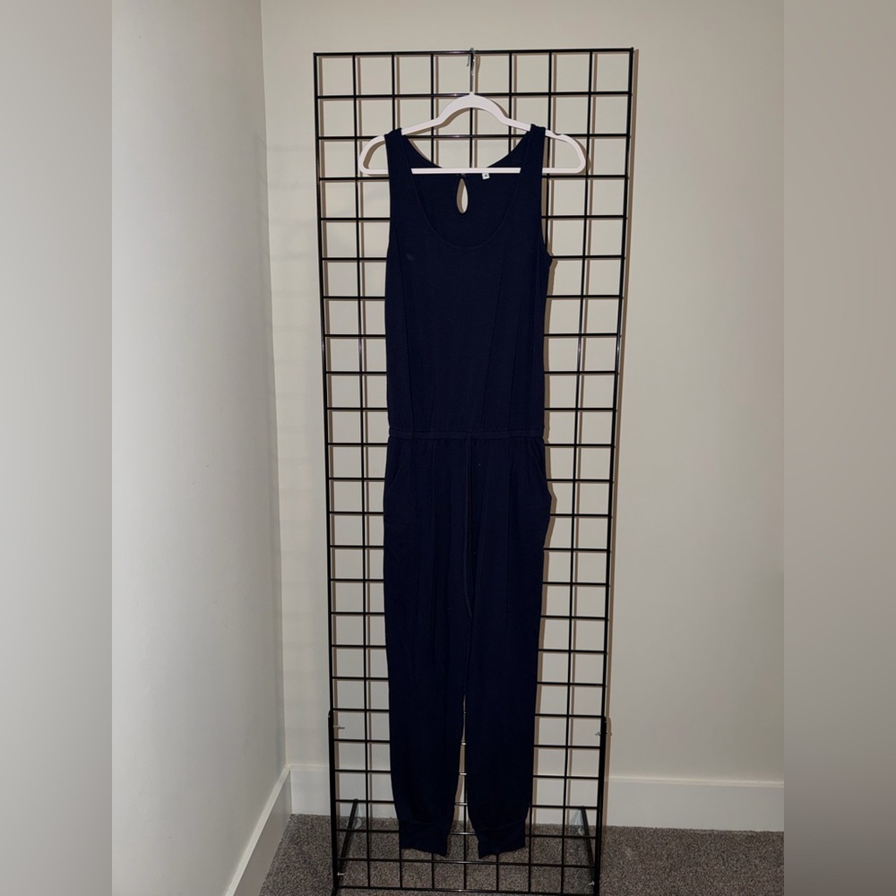 Navy Blue Women's Jumpsuit